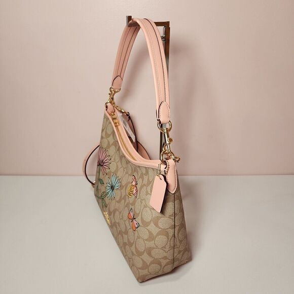 NWT CU393 Coach X Observed By Us Laurel Shoulder Bag In Signature Canvas - Picture 2 of 8